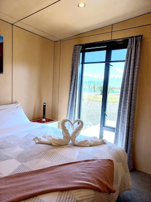 Cottage Confort, vue montagne | Vue de la chambre