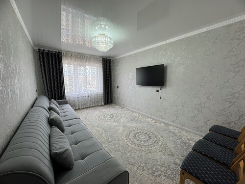 Charming 2-bedroom apartment in delightful Balykchy with WiFi