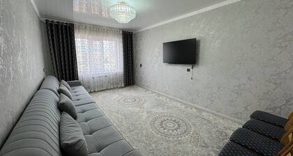Charming 2-bedroom apartment in delightful Balykchy with WiFi