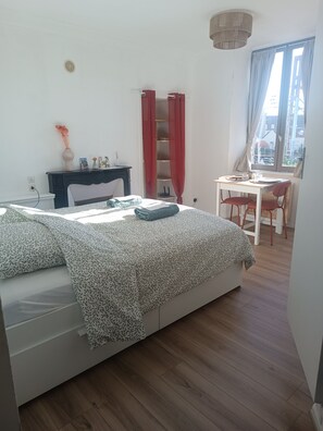 1 chambre, Wi-Fi, draps fournis
