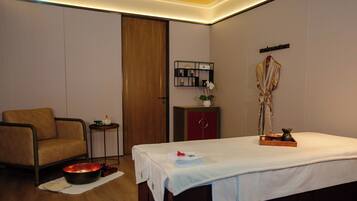 Body treatments, aromatherapy, deep-tissue massages, body wraps