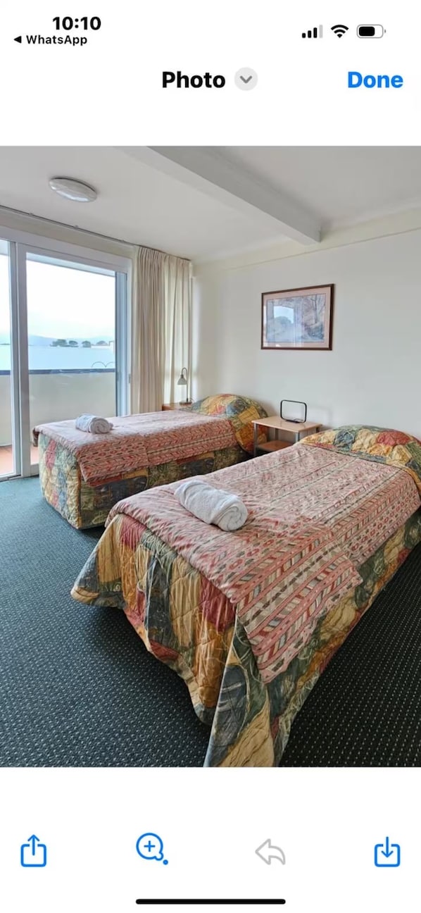 2 chambres, draps fournis