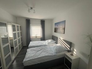2 Schlafzimmer, WLAN, BettwÀsche