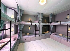 Dortoir Partagé Deluxe, dortoir mixte