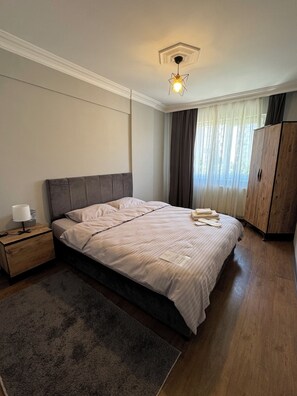 Appartement Standard, cuisine, vue parc