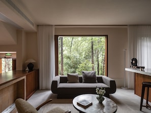 Sala de estar en el lobby