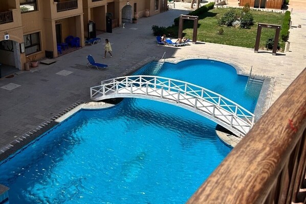 Pool - Side Sea View 1-Bedroom Chalet, Hurghada Concierge at Turtles Beach Resort (Hurghada)
