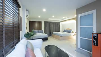 The Seathru Family Room | Soundproofing, free WiFi