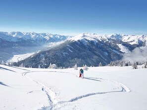 Blick von der Unterkunft