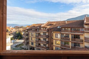 Suíte luxo, cozinha, vista para a montanha | Ferros/tábuas de passar roupa, Wi-Fi de cortesia