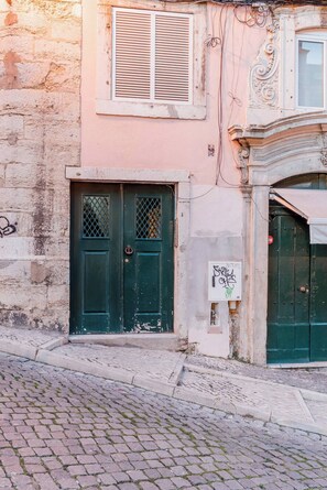 Façade de l’hébergement