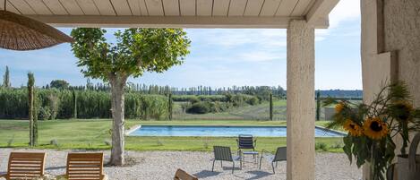 Una piscina climatizada