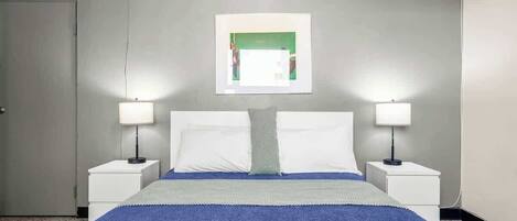 2 chambres, fer et planche à repasser, lit parapluie, Wi-Fi gratuit