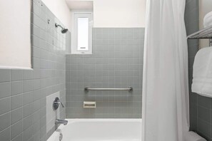 Shower, hair dryer