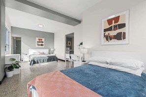 1 bedroom, iron/ironing board, travel crib, free WiFi