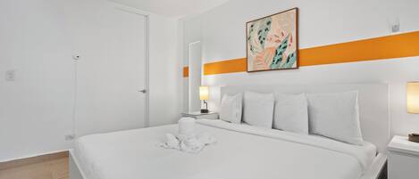 1 bedroom, iron/ironing board, travel cot, free WiFi