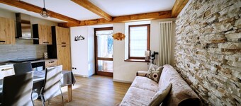 TWO-ROOM APARTMENT IN THE HEART OF THE FIEMME VALLEY.