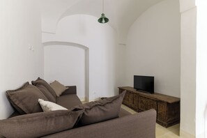 Apartment, 1 Queen Bed with Sofa bed, City View | Living area - Terrazza Teleo by Wonderful Italy (Ostuni)