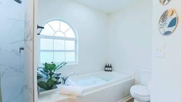 Shower, hair dryer