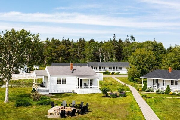 Exterior - Delight in Ocean Breezes from Spacious Room Near Grimes Cove Beach | with Pool (Boothbay)