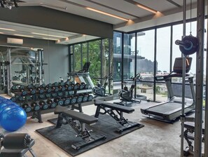 Shared Dormitory, 1 Bedroom, Accessible, Balcony | Fitness studio
