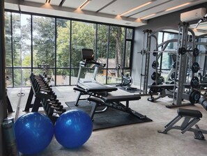Shared Dormitory, 1 Bedroom, Accessible, Balcony | Fitness studio