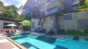 Shared Dormitory, 1 Bedroom, Accessible, Balcony | Pool | Outdoor pool - Room-a304 - 1 Bedroom Condo With Sea Vie (Krabi)
