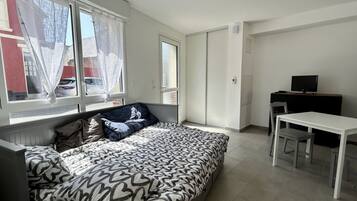 1 slaapkamer, reisbedje