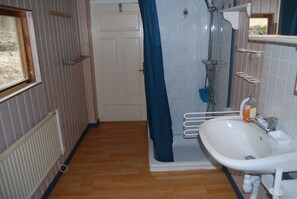 Dusche, Seife, Toilettenpapier