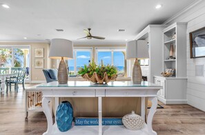 Interior - A Dream to Sea, beach-front, private pool, dog friendly (ST GEORGE ISLAND)