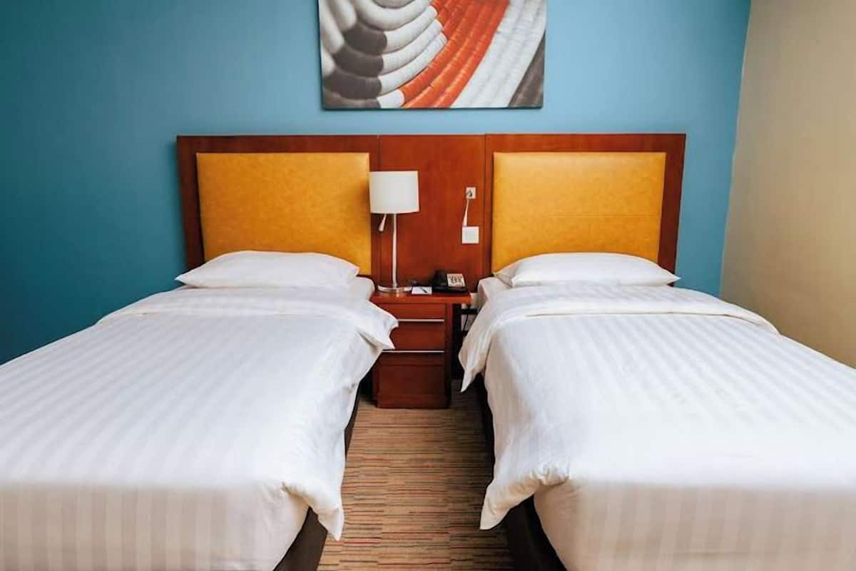 Double or Twin Room, Balcony, City View | Iron/ironing board, free WiFi
