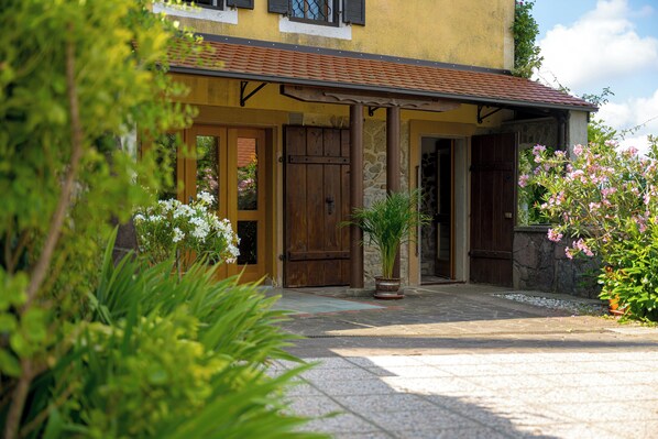 Façade de l’hébergement