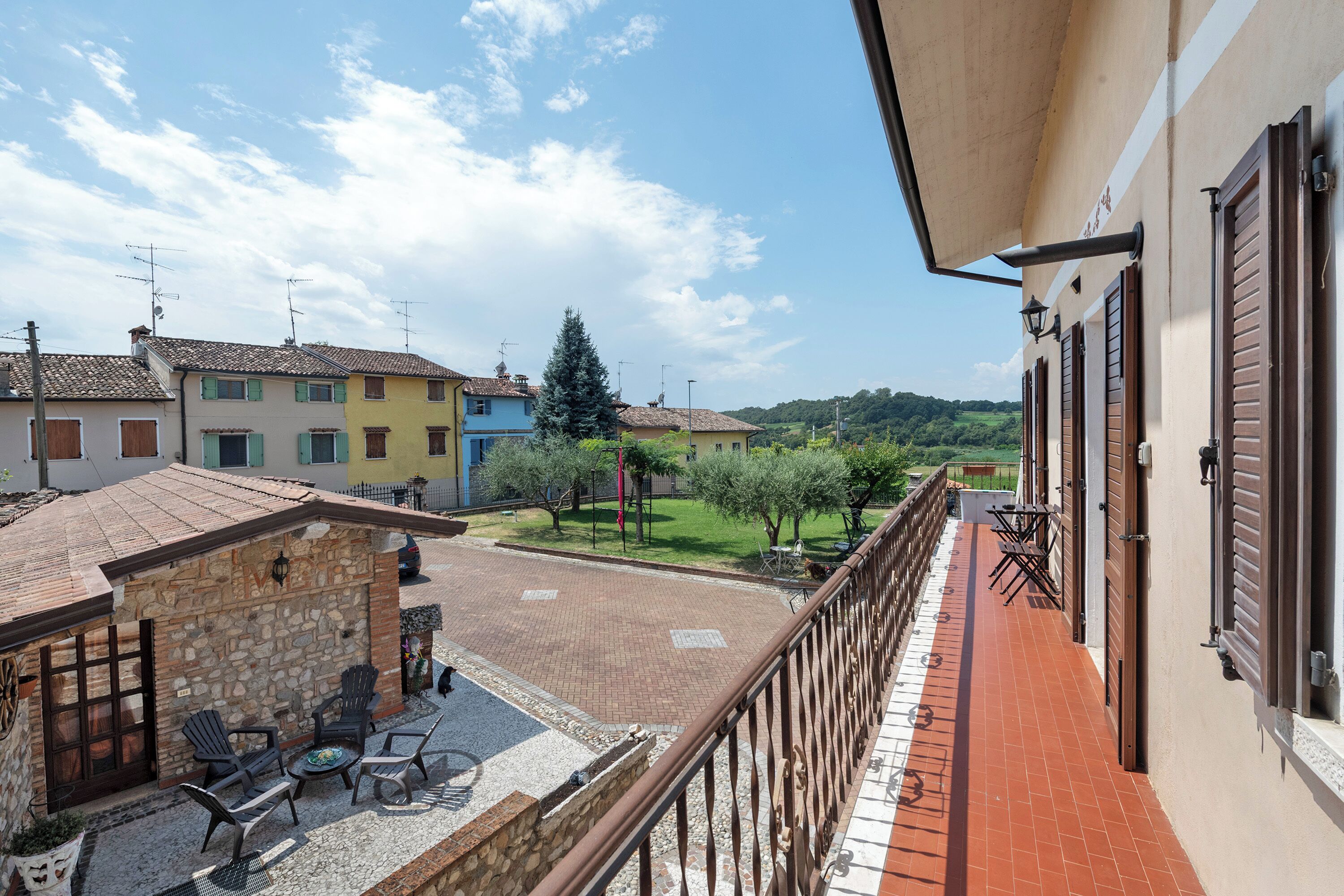 Enceinte de l’hébergement