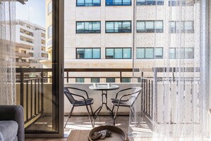 Apartment, 1 Double Bed, Kitchenette, City View | Balcony - Berries 1-BR Apt in Larnaca (Larnaca)