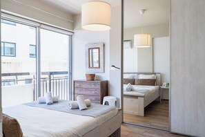 Individually decorated, individually furnished, iron/ironing board - Berries 1-BR Apt in Larnaca (Larnaca)