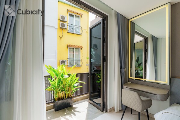Pemandangan kota dari properti