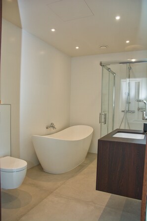Shower, hair dryer, towels, soap - Mougins Collection - Villa Viridis (Grasse)