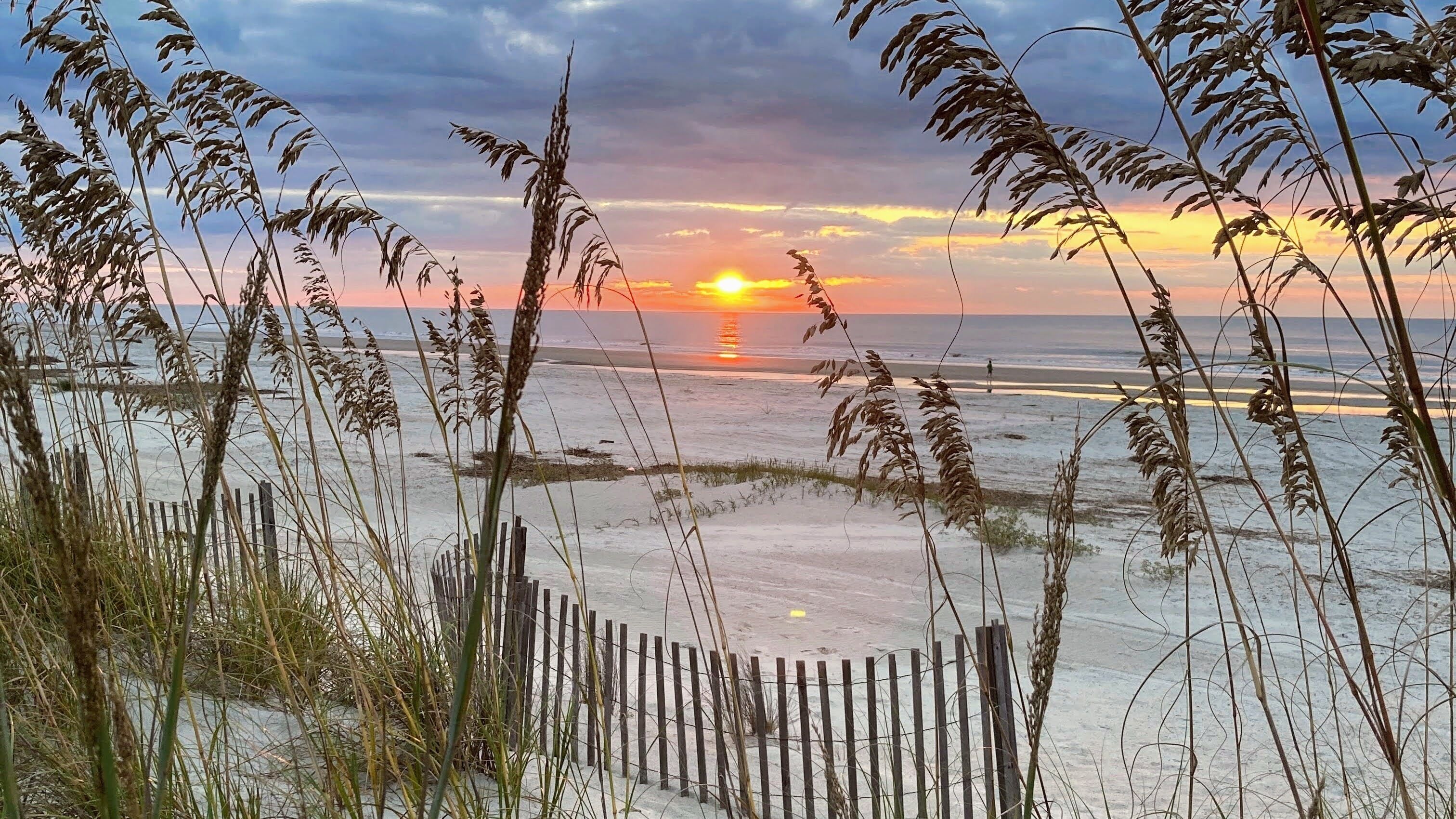 在海滩、沙滩椅