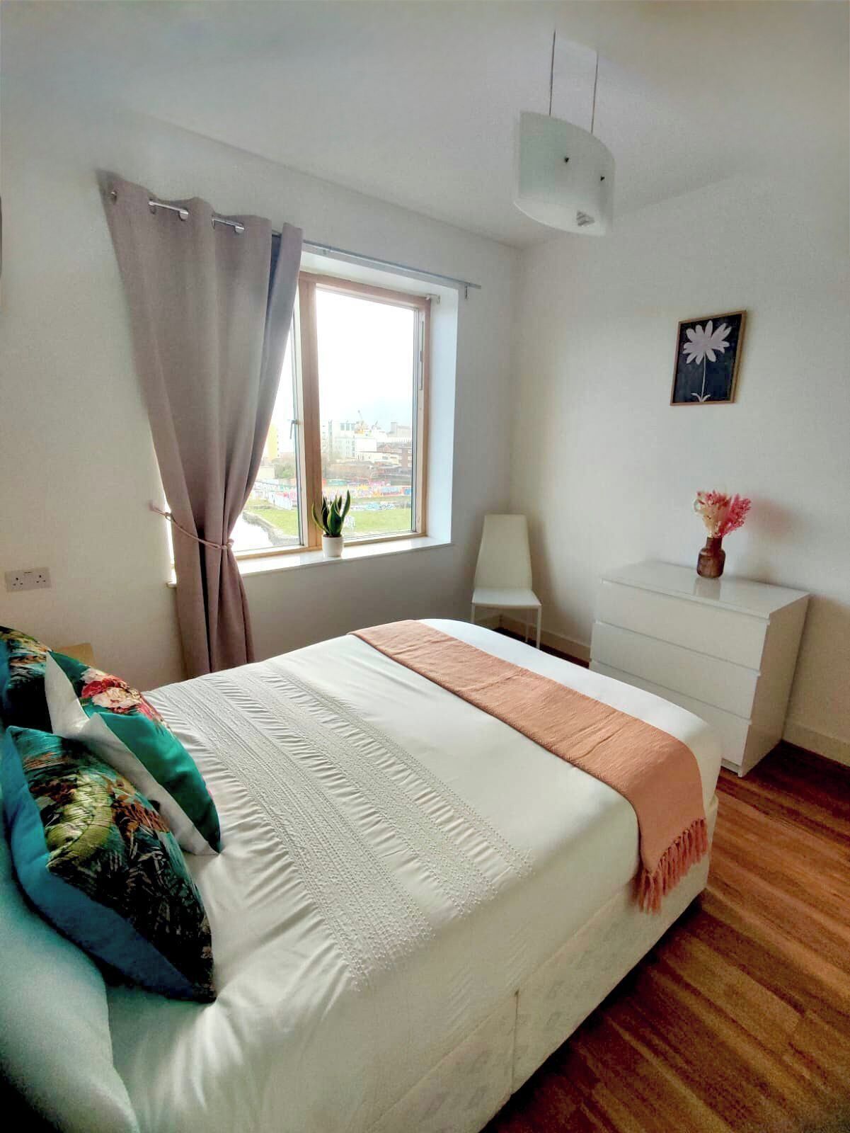 2 ห้องนอน, Wi-Fi ฟรี, ผ้าปูที่นอน