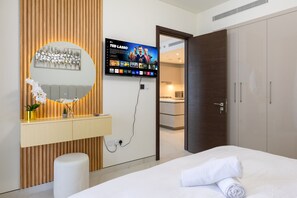 1 bedroom, in-room safe, iron/ironing board, travel crib