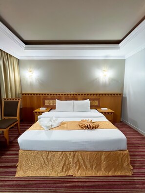 Double Room | Premium bedding, in-room safe, bed sheets - Rahaf Al Mashaer Hotel (Makkah)