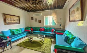 Living area - Rare ! duplex avec vue sur les toits de Marrakech (Marrakech)