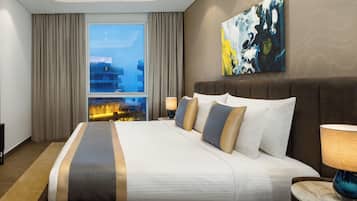 客房, 1 間臥室, 海景 (Residence) | 房內夾萬、書桌、手提電腦工作空間、遮光窗簾/窗簾