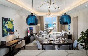 客房, 2 間臥室, 海景 (Residence) | 飯廳