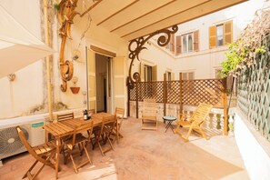Deluxe-Apartment | Terrasse/Patio