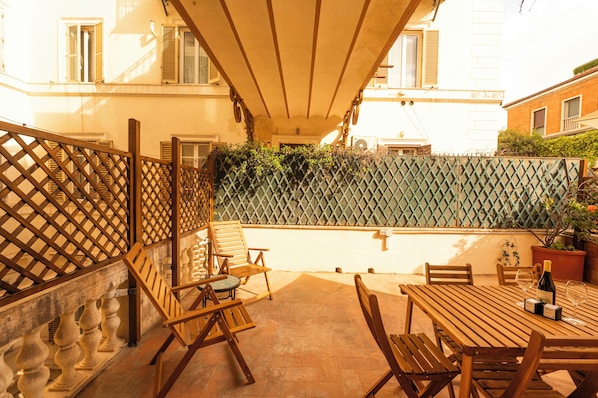 Appartement Deluxe | Terrasse/Patio