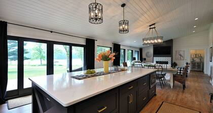 Modern Lakehouse Retreat on Lake Namakagon | Hot Tub Open Year-Round