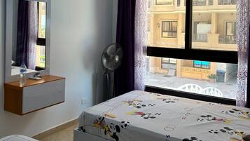 1 soverom og sengetøy