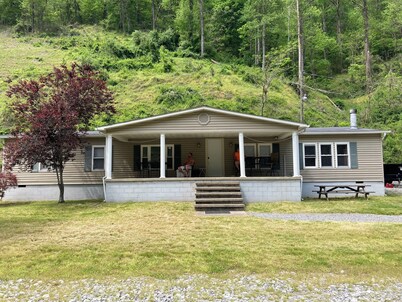 3 bedroom, 3 bath home in Matewan, WV. 1 mile from the Devil Anse trailhead.