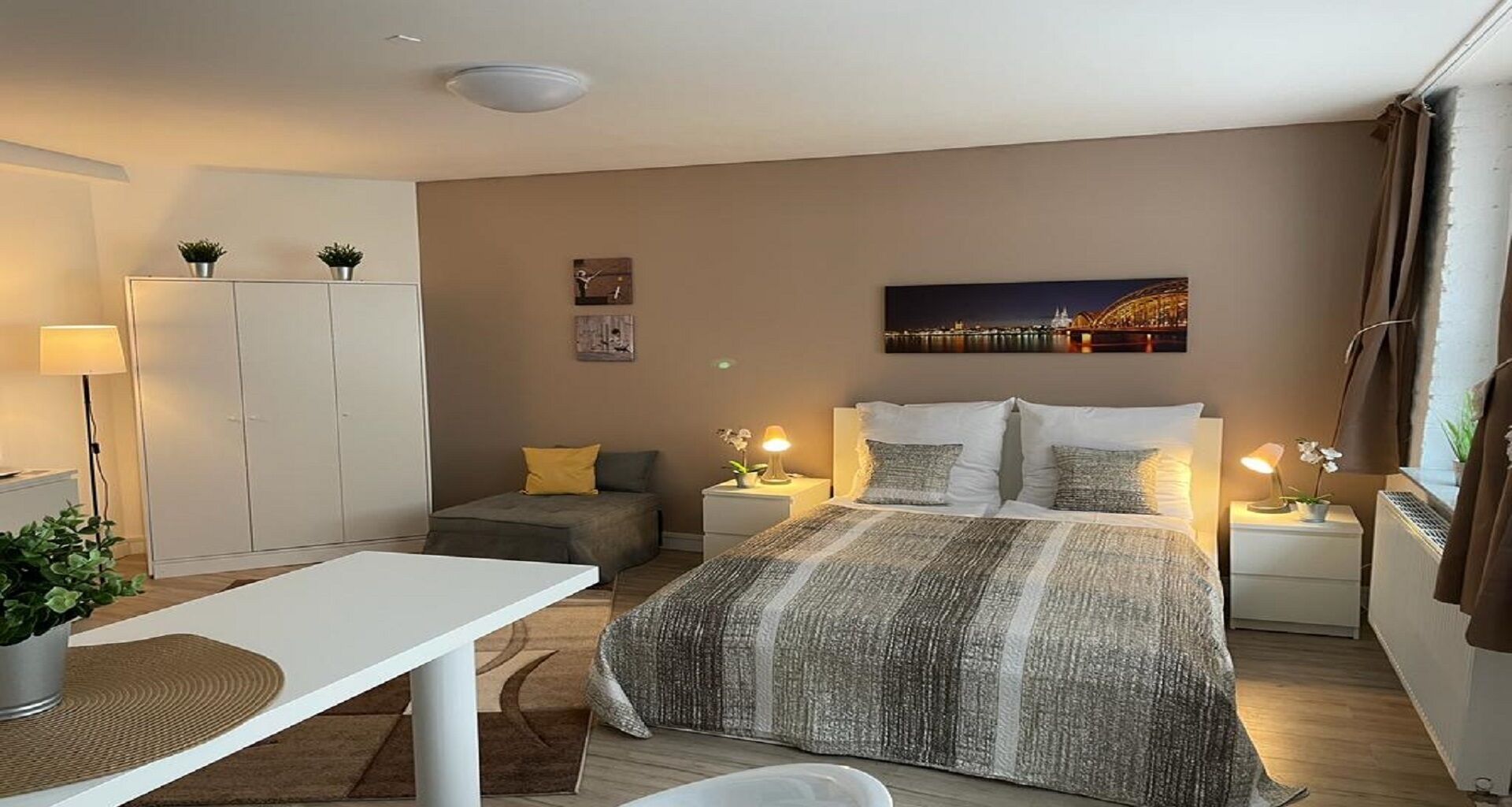 1 Schlafzimmer, kostenloses WLAN, Bettwäsche, Rollstuhlgeeignet